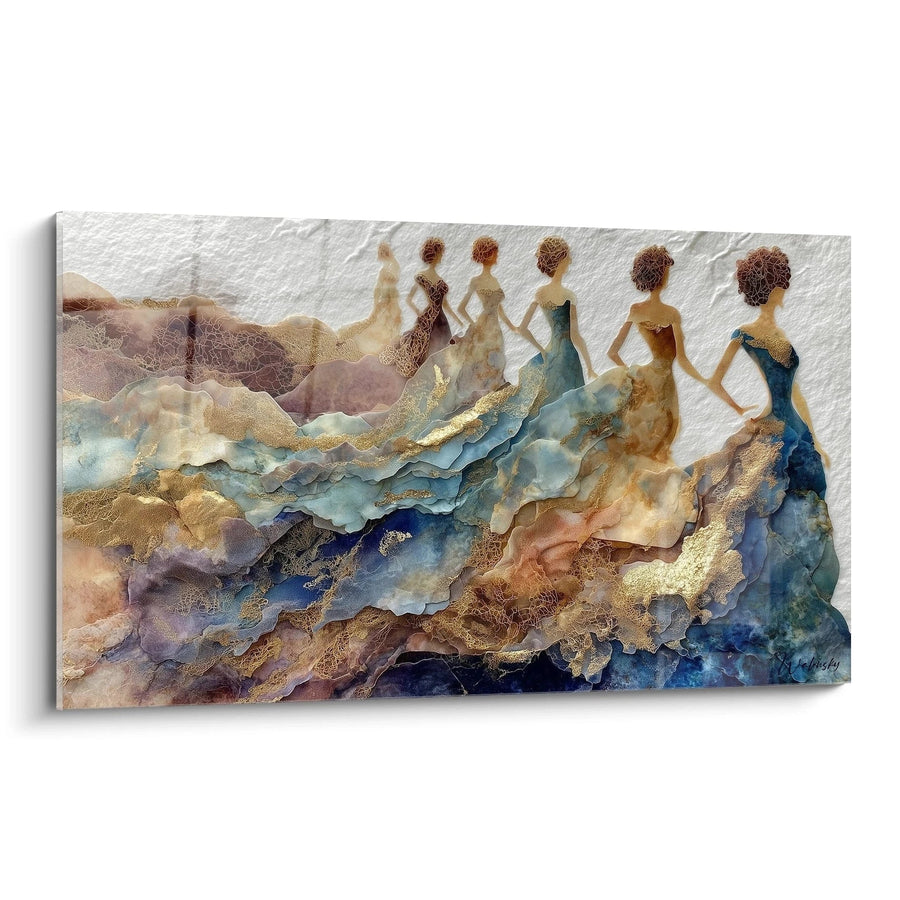 Tableau Figures Féminines - Création Exclusive - édition haute couture