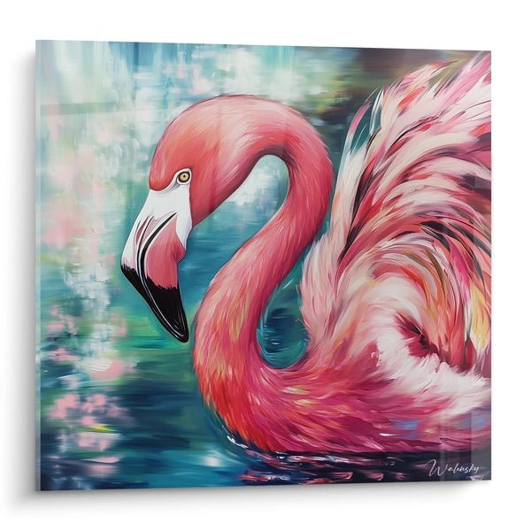 Pink Flamingo Tropical Dream Wall Art - Flamingo Edition