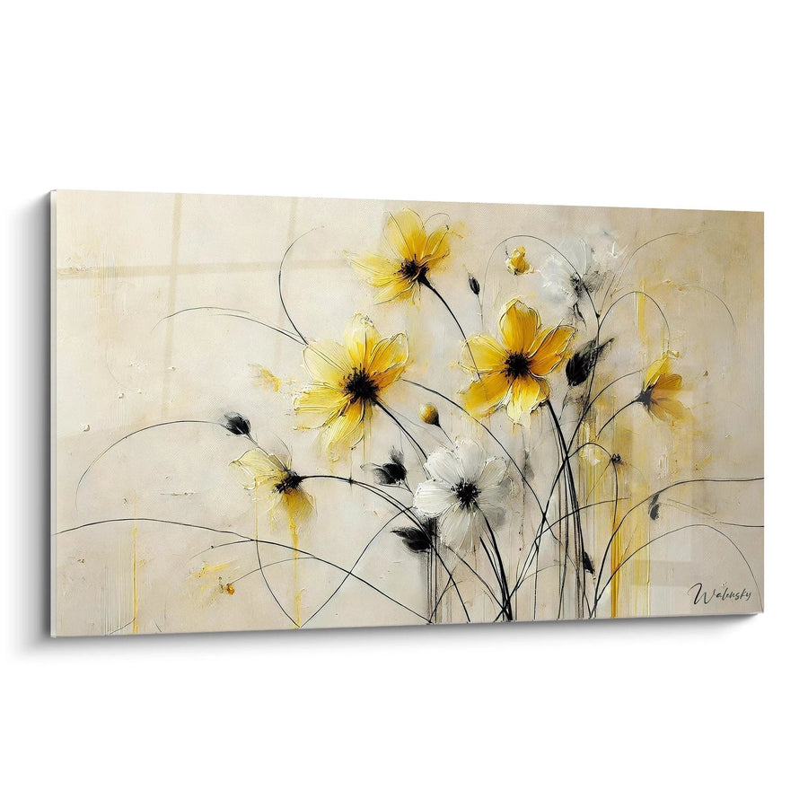 Tableau Fleurs de Soleil - Edition Fleur Abstrait