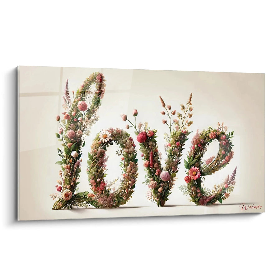 Cuadro Florecimiento de Emociones - Edición Love Amor