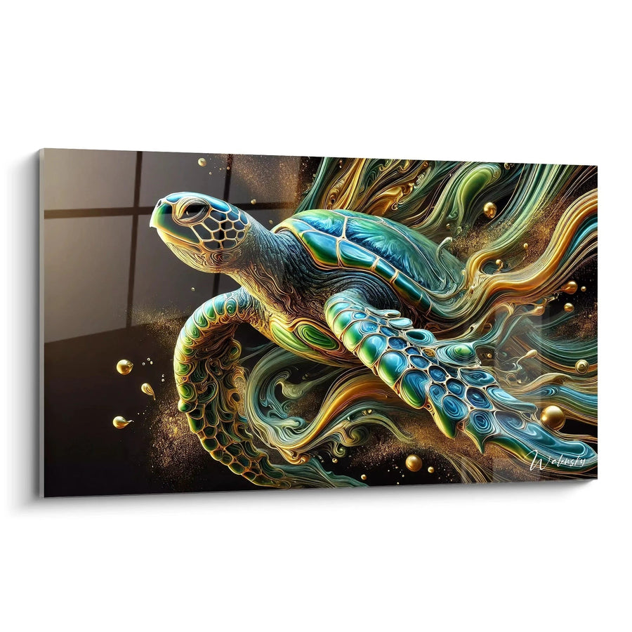 Cuadro Flujos de Jade - Edición Esencia Salvaje
