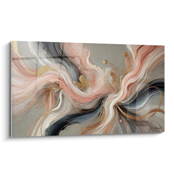 Silk Flows Canvas - Abstract Acrylic Edition