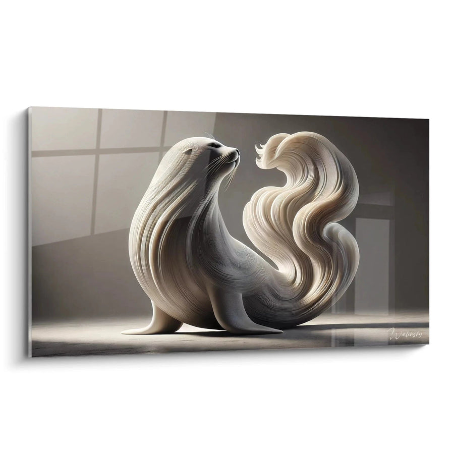 Cuadro Fluido como una Foca - Edición Focas Animales