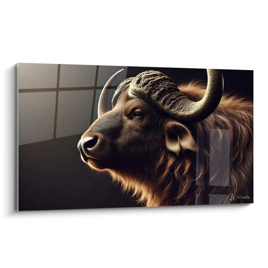 Cuadro Fuerza y Gloria - Edición Búfalo Animales