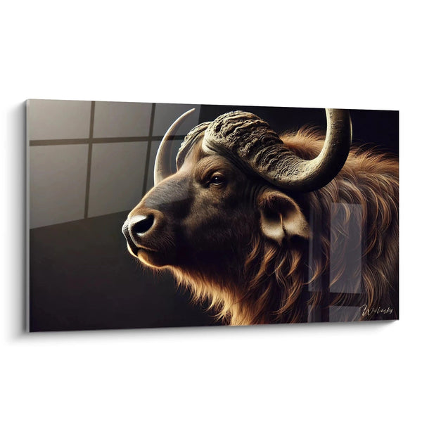 Cuadro Fuerza y Gloria - Edición Búfalo Animales