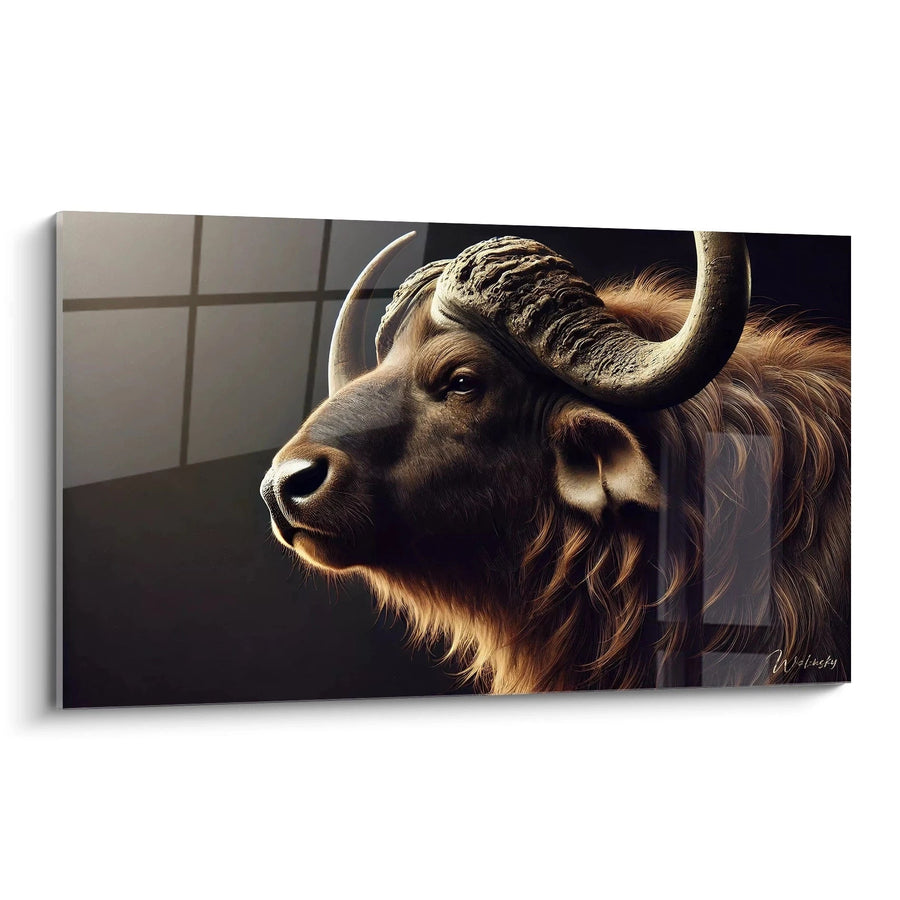 Cuadro Fuerza y Gloria - Edición Búfalo Animales