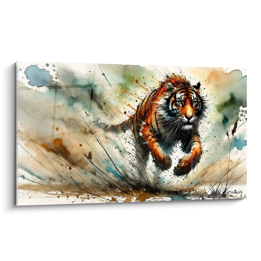 Cuadro Fuerza y Gracia - Edición Tigre Animales