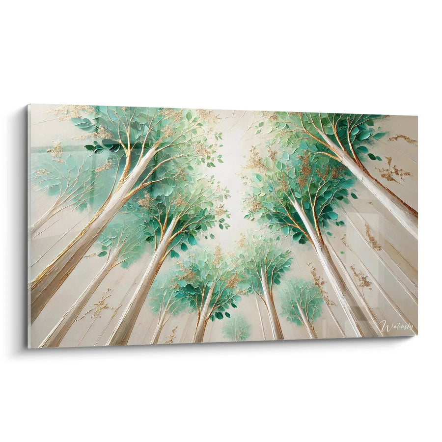Cuadro Bosque Celestial - Edición Árbol Natural