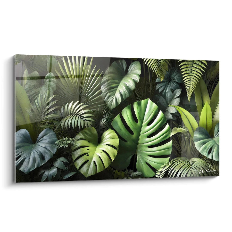 Leaf Forest Canvas - Jungle Landscape Edition