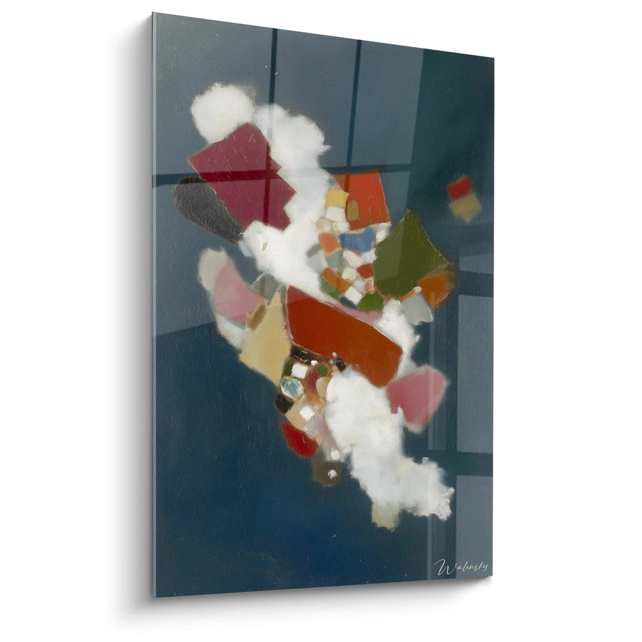 Tableau formes géométriques désordre pensant - édition dadaïsme