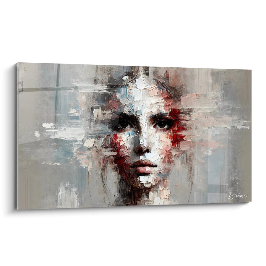 Cuadro Fragmentación interior - Edición Rostro Abstracto