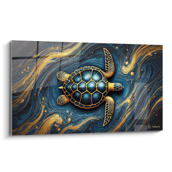 Tableau Garde des Océans - Edition Tortue de Mer Animaux