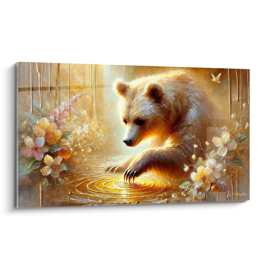 Cuadro Guardián de los Reflejos - Edición Oso Pardo Animales
