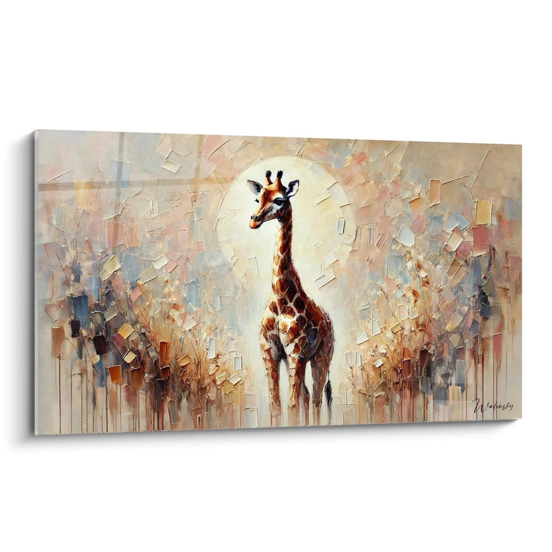 Poetic Giant Painting - Giraffe Animals Edition