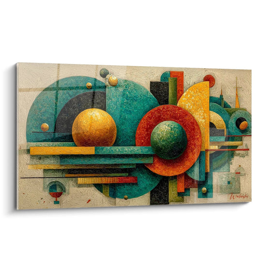 Cuadro Geometría Mecanismo Poético - edición Bauhaus