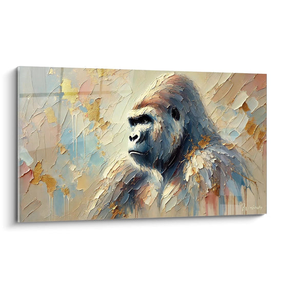 Schilderij Heilige Gorilla - Gorilla Dieren Editie