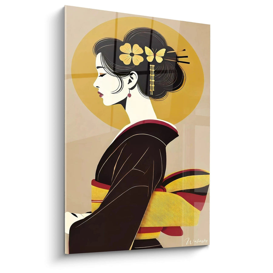 Cuadro Gracia del Kimono - Edición Asia