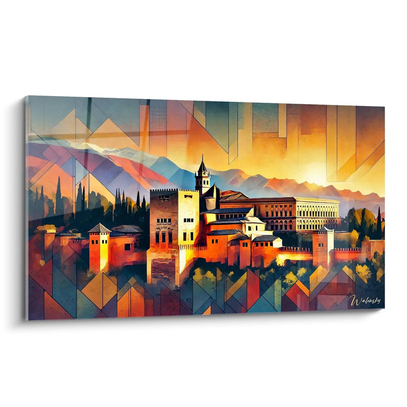 Granada Painting No.1 - Spain Around the World Edition