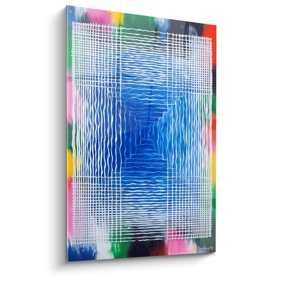 Obraz Siatkowa Perspektywa Kalambyr - edycja Op Art