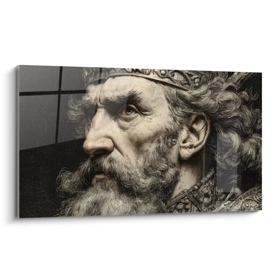 Tableau Guerrier Gloire Sculptée - édition Alexandre le Grand