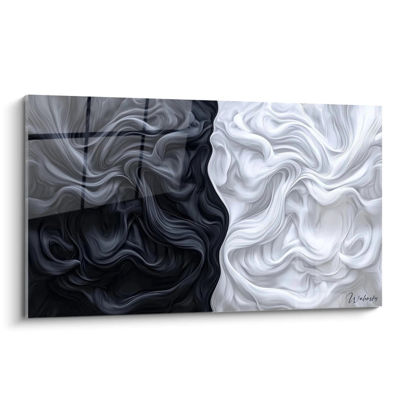 Quadro Armonia degli Opposti - Edizione Testurata Astratta