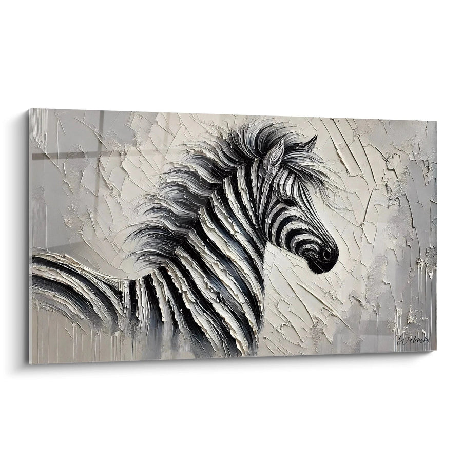 Cuadro Armonía Rayada - Edición Zebra Animales