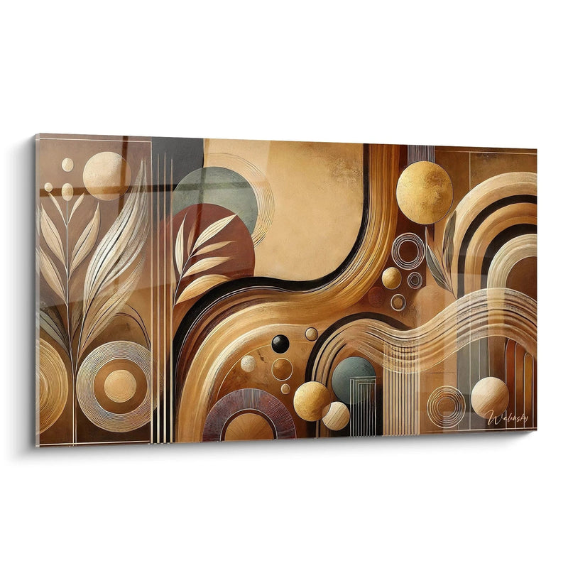 Quadro Armonia Terrestre - Edizione Africa astratta