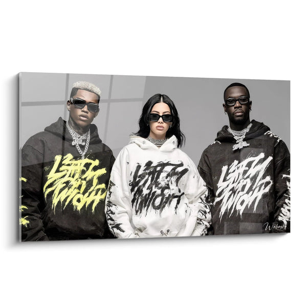 Cuadro Hip-Hop Trío - Leyendas Urbanas - edición streetwear