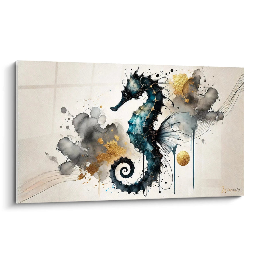 Cuadro Hipocampo Real - Edición Hippocampe Animales