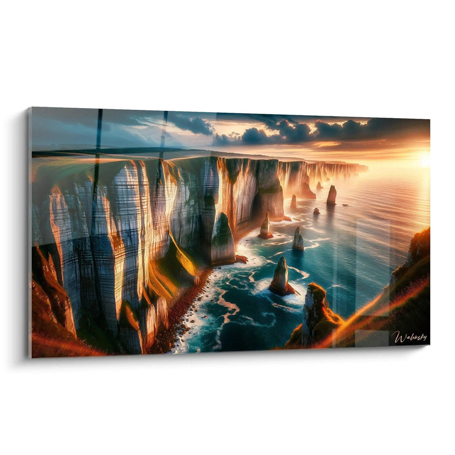 Cuadro Horizonte Infinito sobre los Acantilados - Edición Paisaje