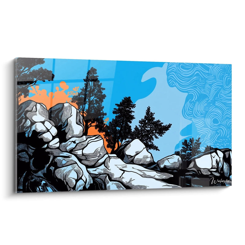 Painting inspired by Chestnut Tree Alley at La Celle-Saint-Cloud by Alfred Sisley N°1 – Tribute to a Famous Artist