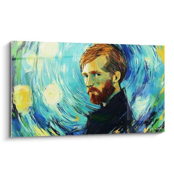 Gemälde inspiriert von Selbstporträt von Vincent Van Gogh Nr. 1 – Hommage an Berühmte Künstler
