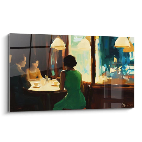 Cuadro inspirado en Chop Suey de Edward Hopper N°1 – Homenaje a Artista Famoso