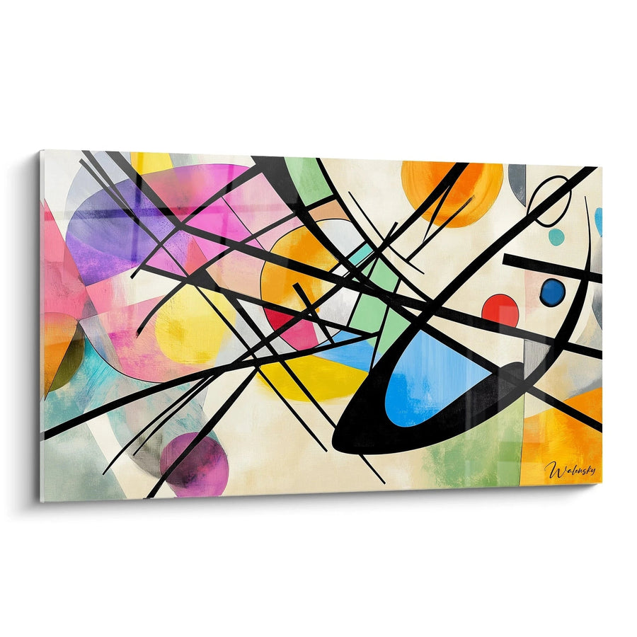 Cuadro inspirado en Composición VII de Vasili Kandinski N°1 – Homenaje a Artista Famoso