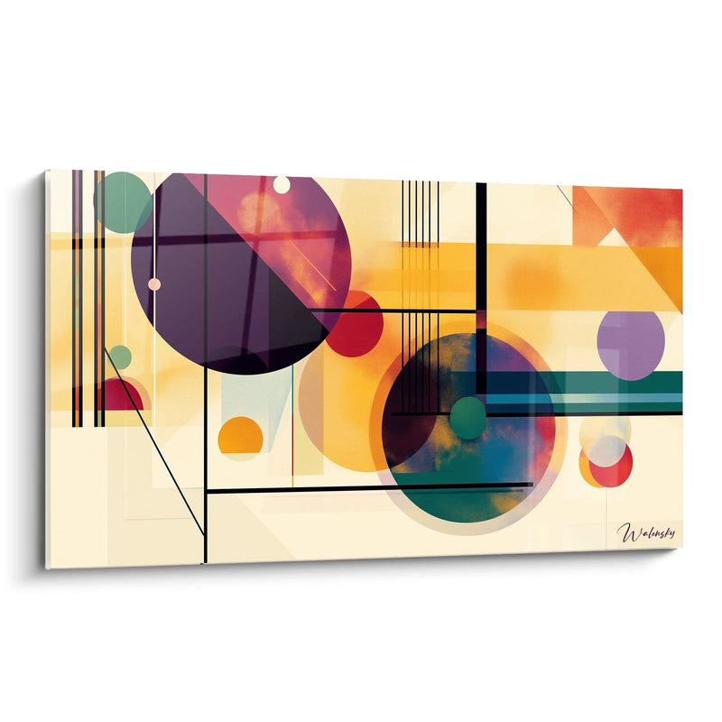 Painting Inspired by Wassily Kandinsky's Composition VIII No. 1 – Tribute to a Celebrated Artist