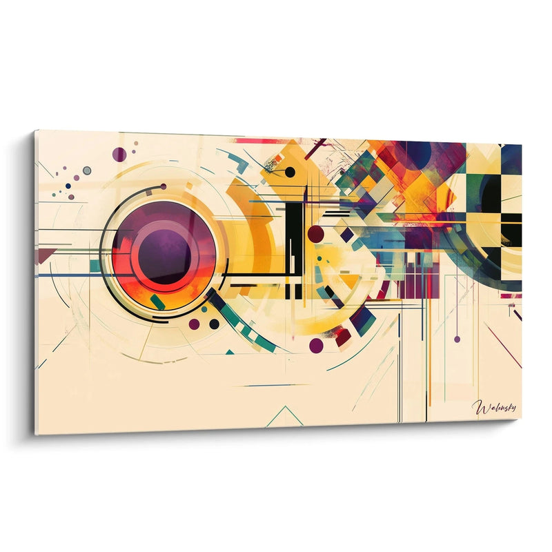 Painting Inspired by Wassily Kandinsky's Composition VIII No. 2 – Tribute to a Celebrated Artist