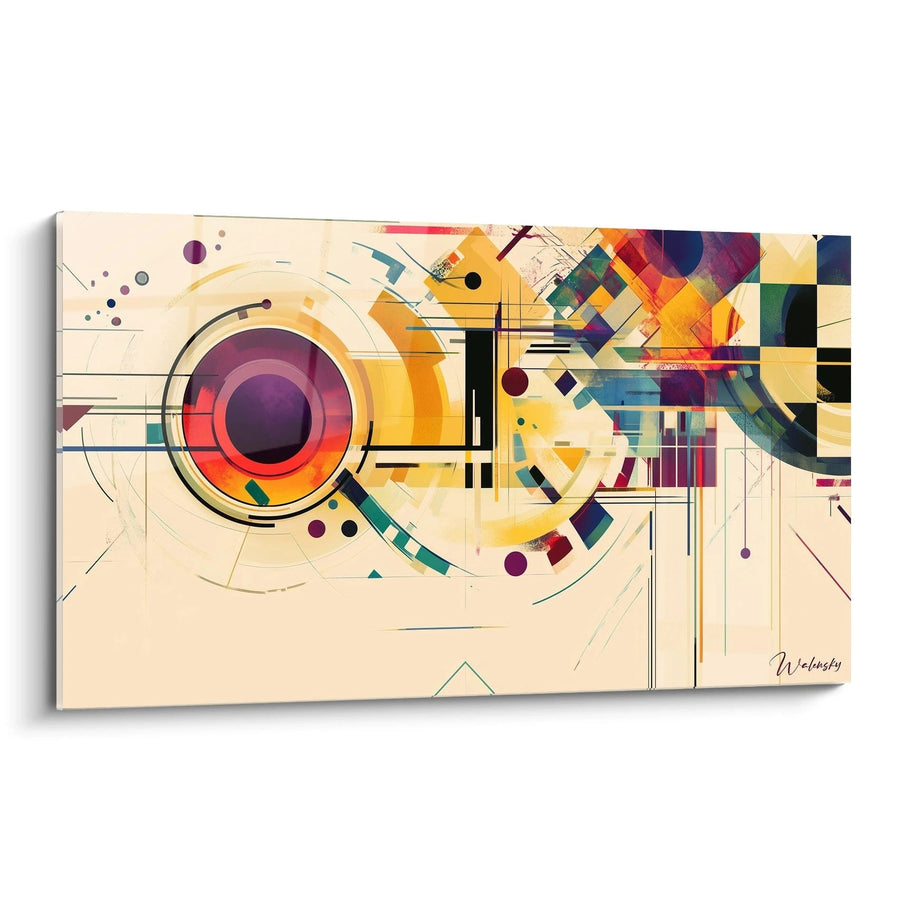Cuadro inspirado en Composición VIII de Wassily Kandinsky N°2 – Homenaje a Artista Famoso