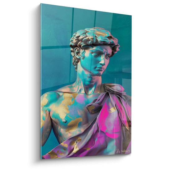 Gemälde inspiriert durch Davids Michelangelo Nr. 2 – Hommage Berühmter Künstler