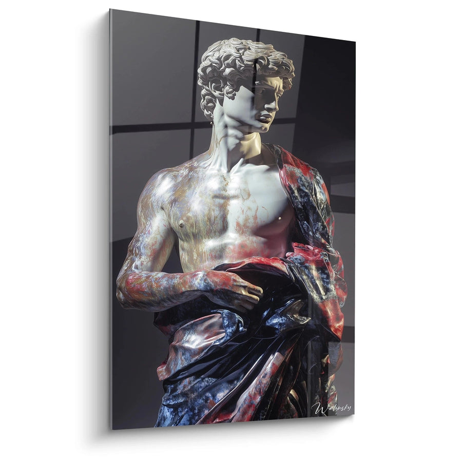Cuadro inspirado en David de Miguel Ángel N°3 – Homenaje Artista Famoso