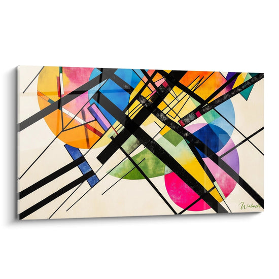 Tableau inspiré par Improvisation 28 de Wassily Kandinsky N°2 – Hommage Artiste Célèbre