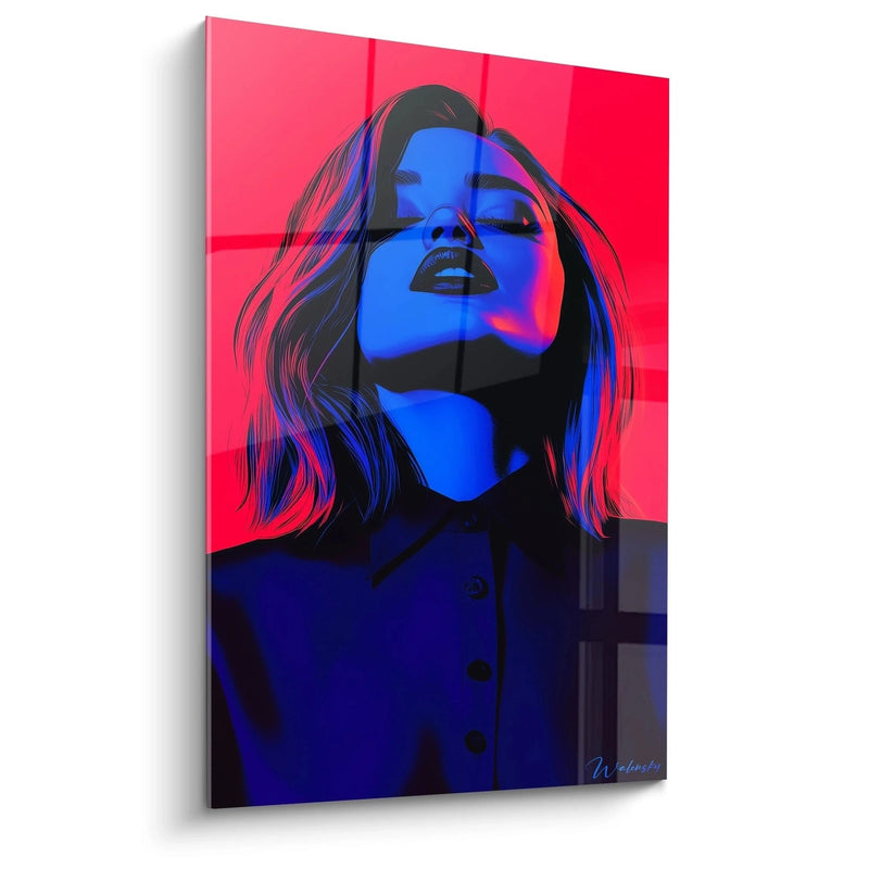 Painting Inspired by The Lady in Blue by Jean-Baptiste-Camille Corot No.2 – Tribute to a Celebrated Artist