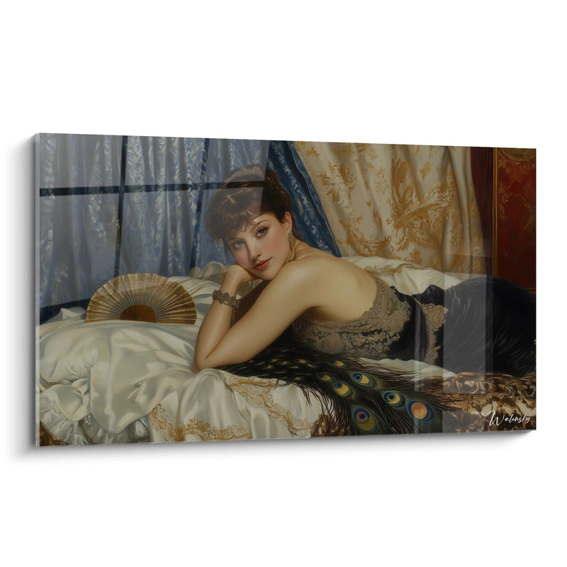 Tableau inspiré par La Grande Odalisque de Jean-Auguste-Dominique Ingres N°1 – Hommage Artiste Célèbre