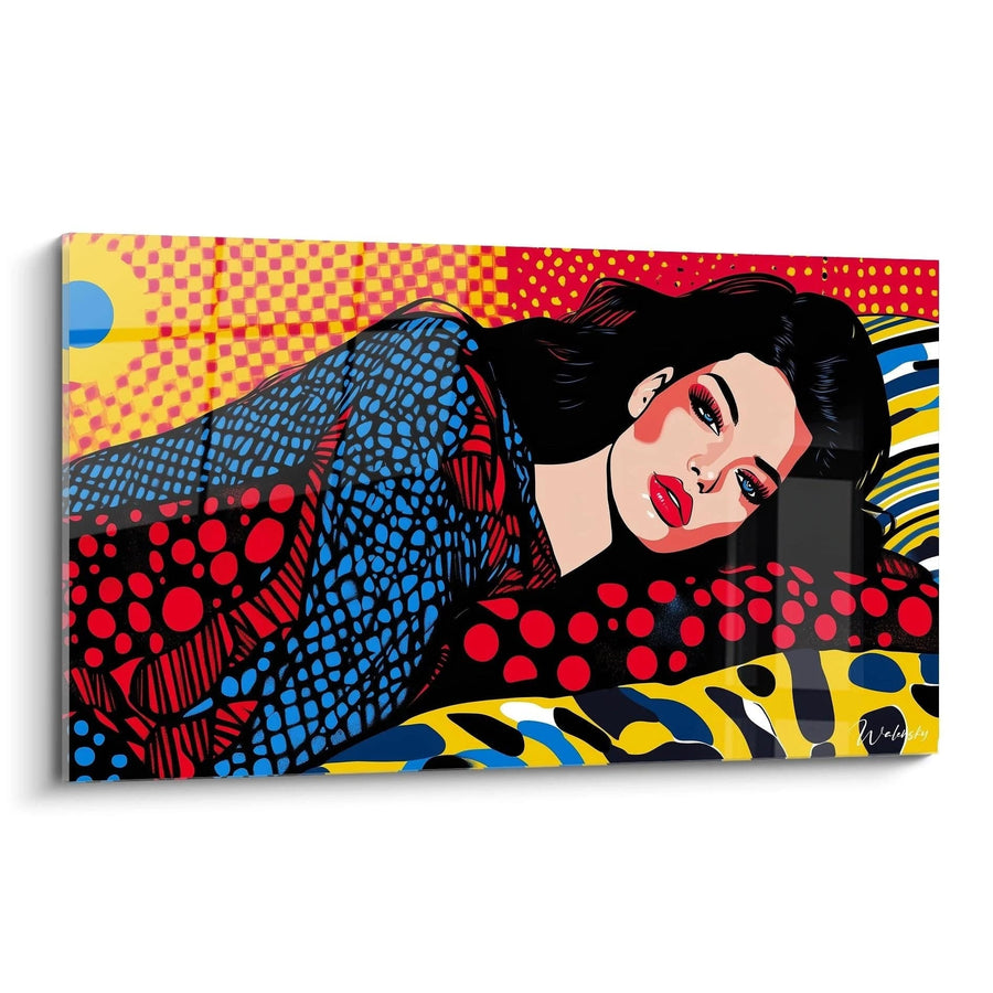 Tableau inspiré par La Grande Odalisque de Jean-Auguste-Dominique Ingres N°2 – Hommage Artiste Célèbre