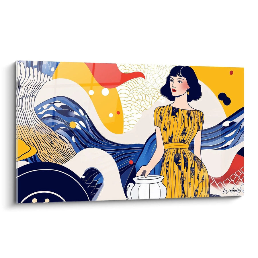 Cuadro inspirado en La Lechera de Johannes Vermeer N°2 – Homenaje a Artista Famoso