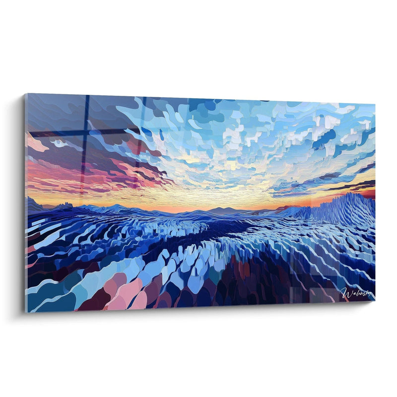 Painting Inspired by Caspar David Friedrich's Sea of Ice No.2 – Tribute to a Celebrated Artist