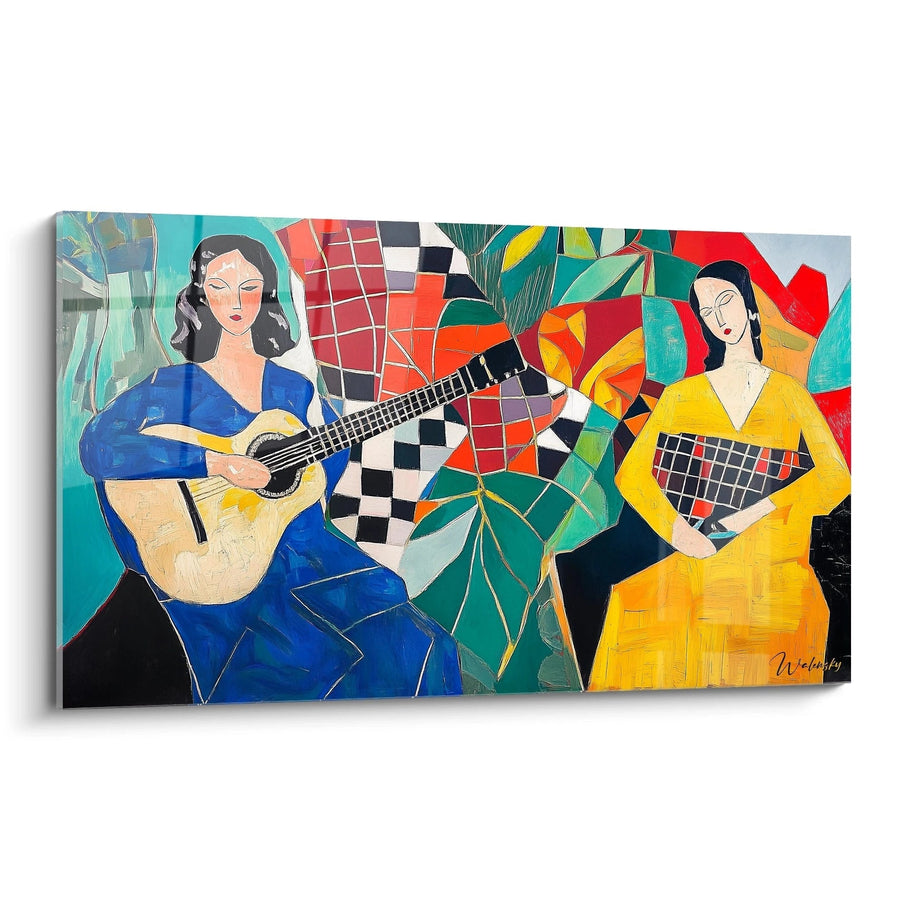 Cuadro inspirado en La Música de Henri Matisse N°1 – Homenaje a Artista Famoso