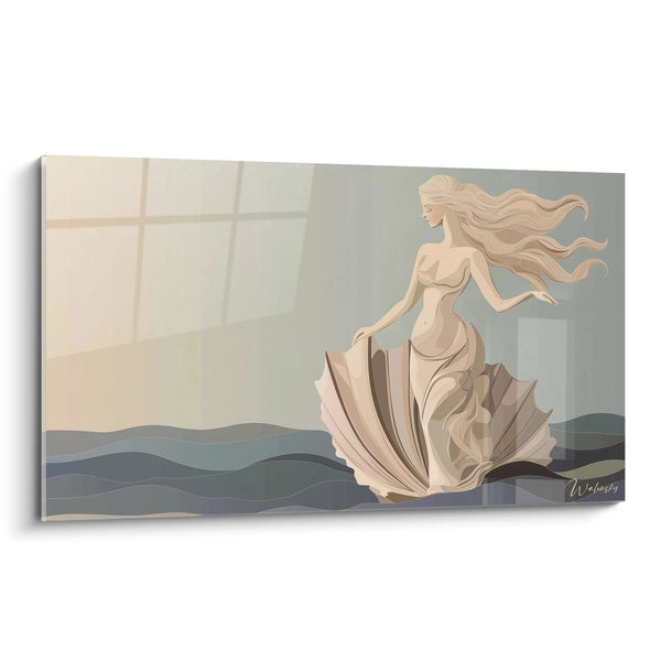 Cuadro inspirado en El Nacimiento de Venus de Sandro Botticelli N°3 – Homenaje Artista Famoso