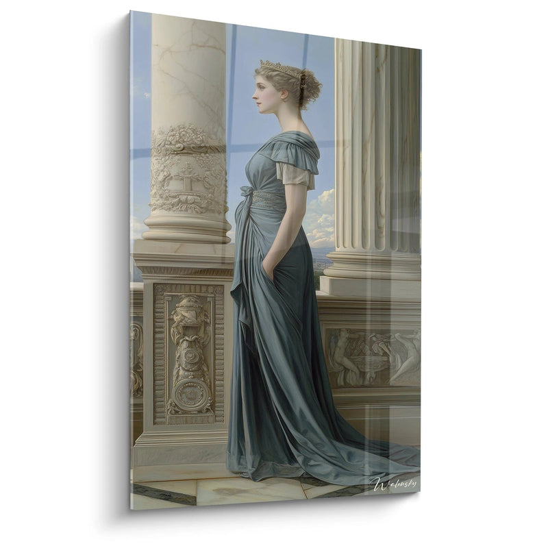 Tableau inspiré par La Parisienne de Pierre-Auguste Renoir N°2 – Hommage Artiste Célèbre