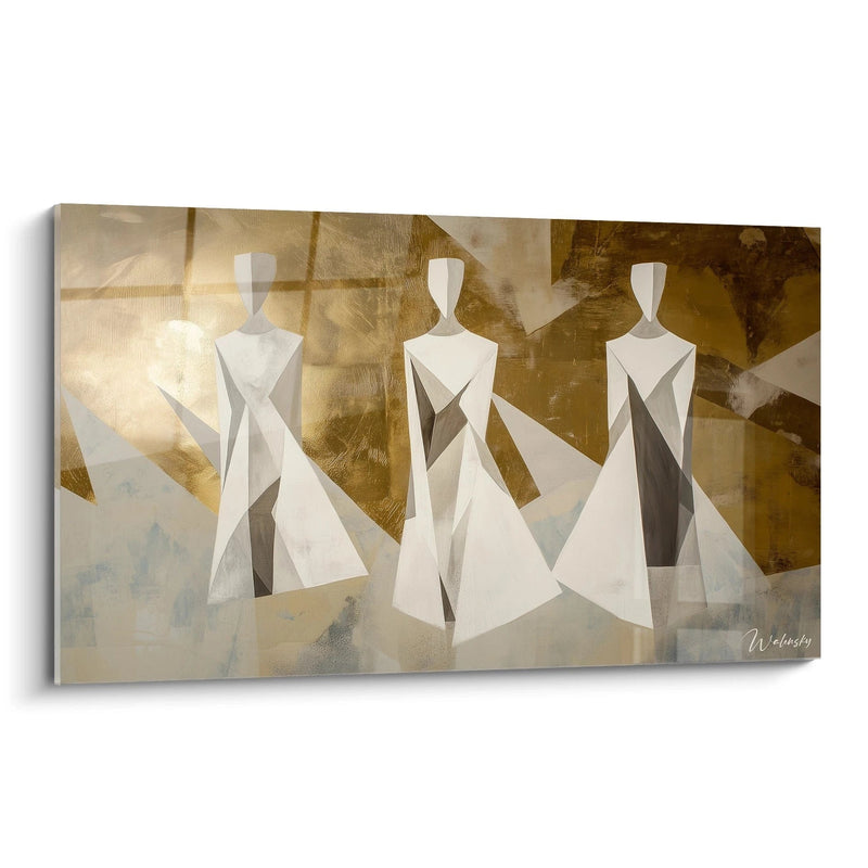 Tableau inspiré par L’Adoration des mages de Sandro Botticelli N°2 – Hommage Artiste Célèbre