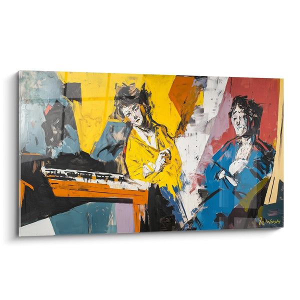 Cuadro inspirado en El concierto de Johannes Vermeer N°2 – Homenaje a Artista Famoso